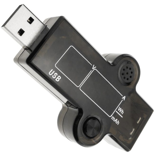 DollaTek TC66 Tester USB Tipo-C - Misuratore Di Tensione E Corrente Con Display IPS A Colori, QC3.0
