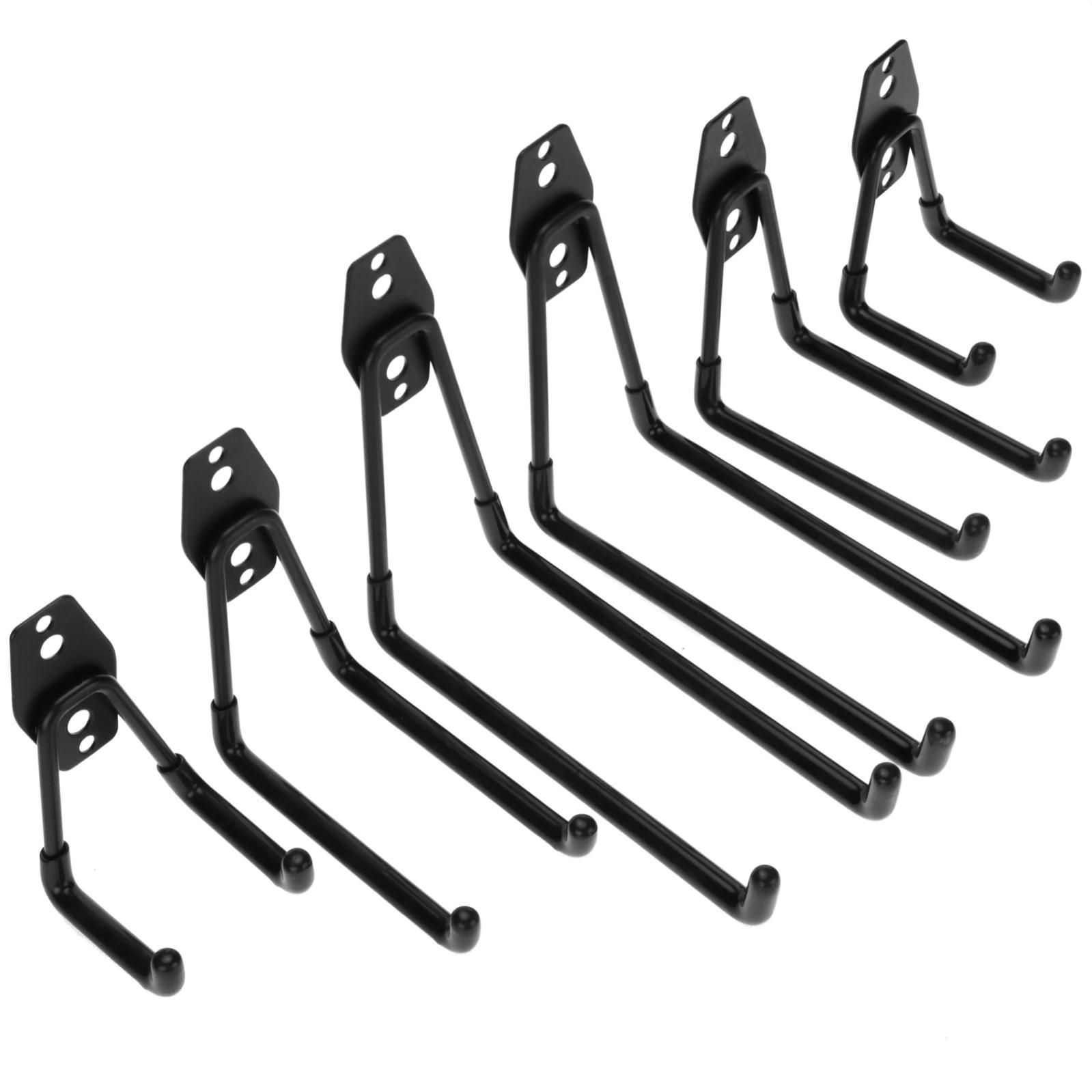 Gancho multiusos doble para pared de 3 medidas 6 pack Leroy Merlin