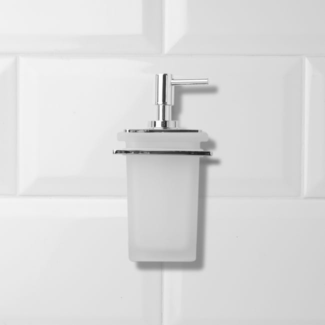 Dispenser sapone bagno da muro Made in Italy