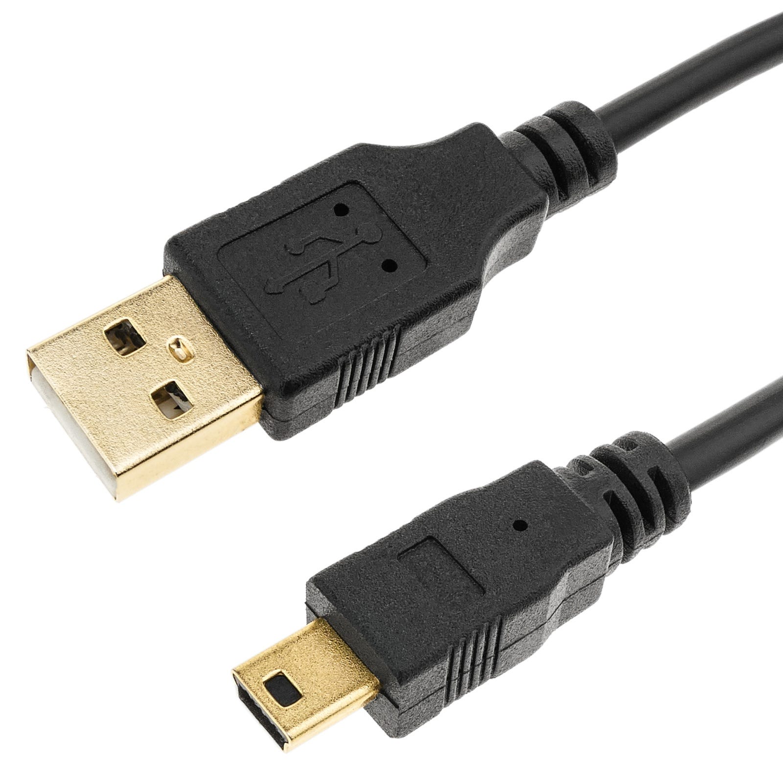 Super cable de alimentación de dispositivos USB 2.0 de 3 m (AM/MiniUSB BM)