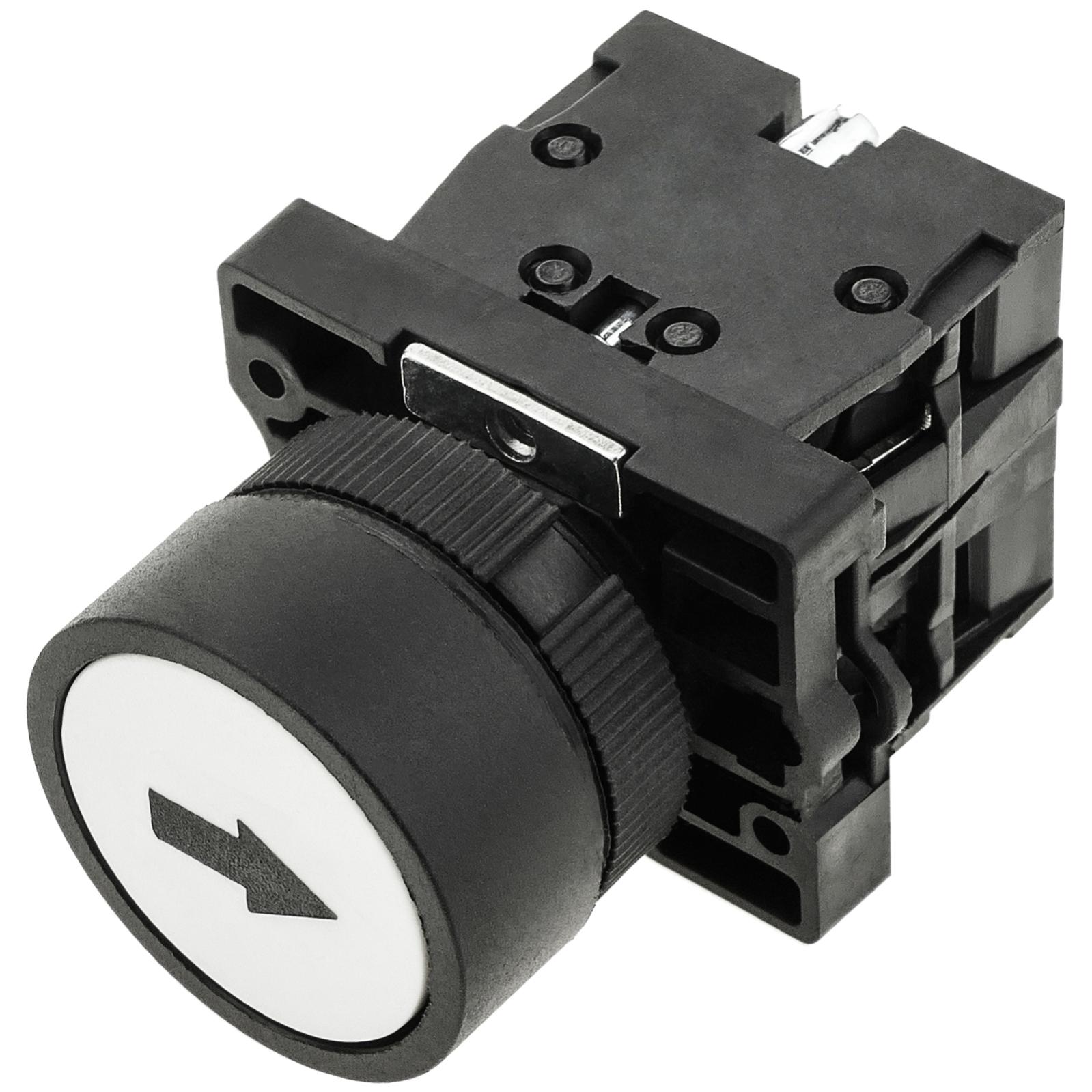 Bouton poussoir momentané 22 mm / 1 NO / 1 NC / 400 V / 10 A avec — free download