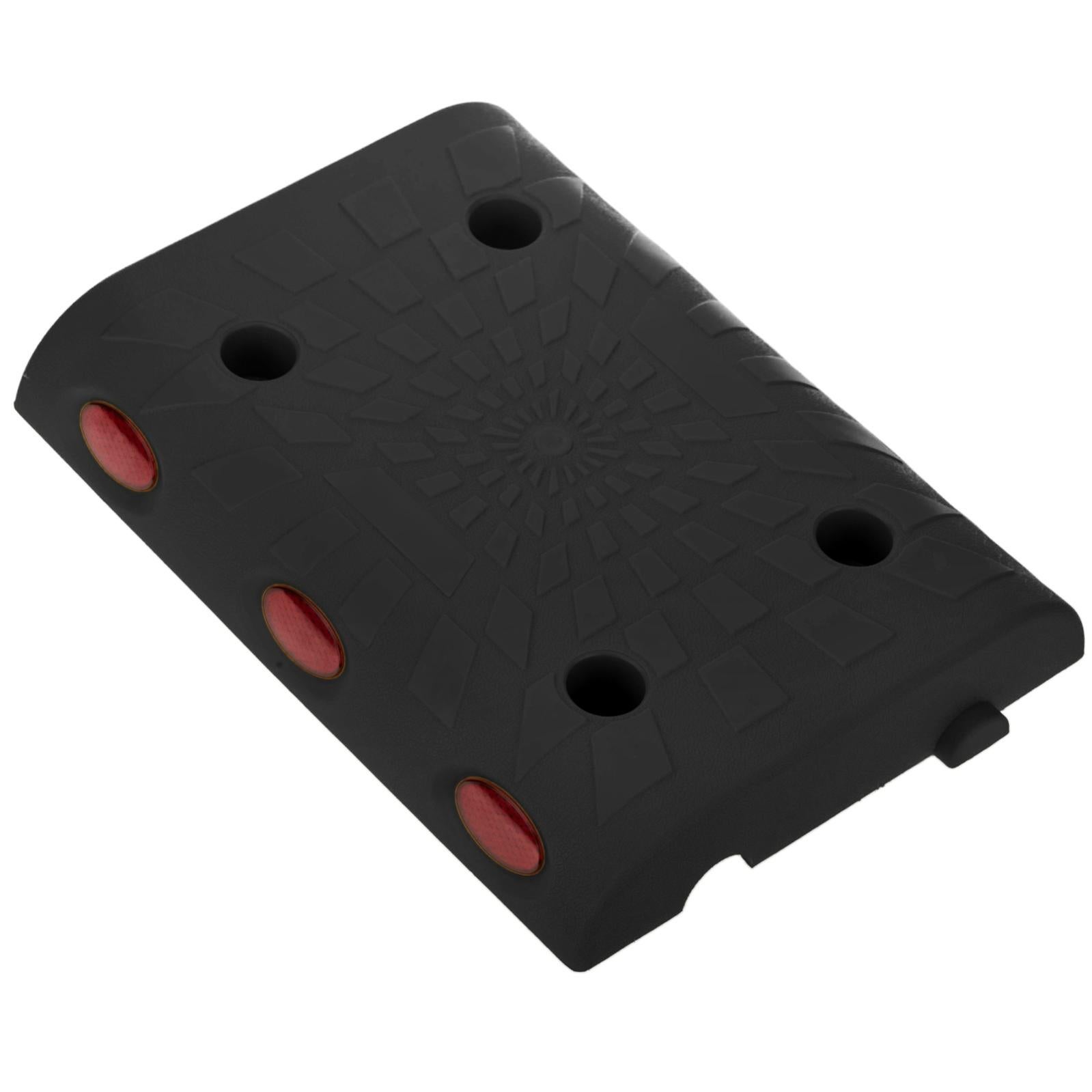 Novap Cartello Stradale Rigido – Attenzione Rallentatore – Diametro 300 Mm, Polistirene Anti UV, Fabbricazione Francese