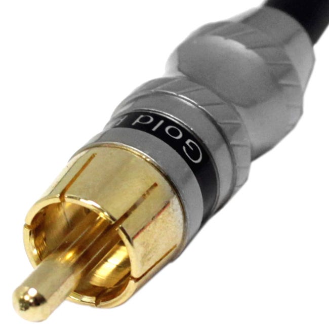 Câble audio Jack 3,5 mm stéréo vers RCA mâle de bonne qualité