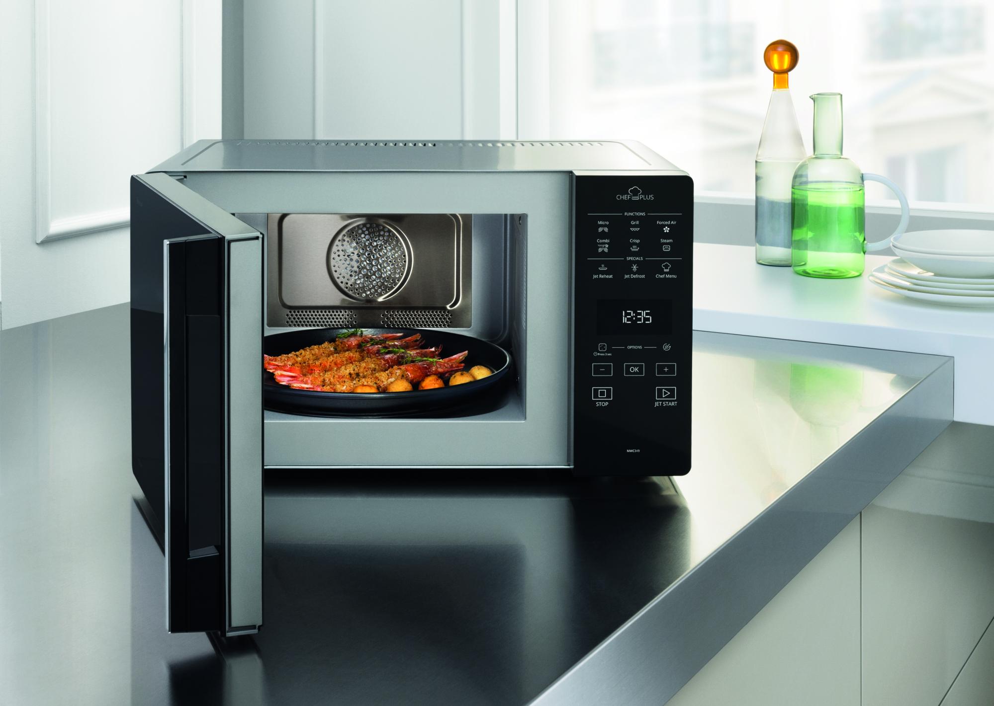 Gancio Chiusura Porta Microonde Whirlpool MWD246/SL - Sistema Doppio Gancio - Foto 6