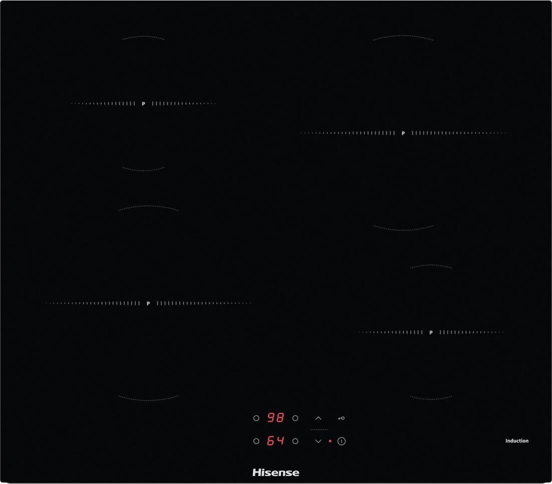 Hisense I6421CB plaque Noir Intégré (placement) 59.5 cm Plaque avec