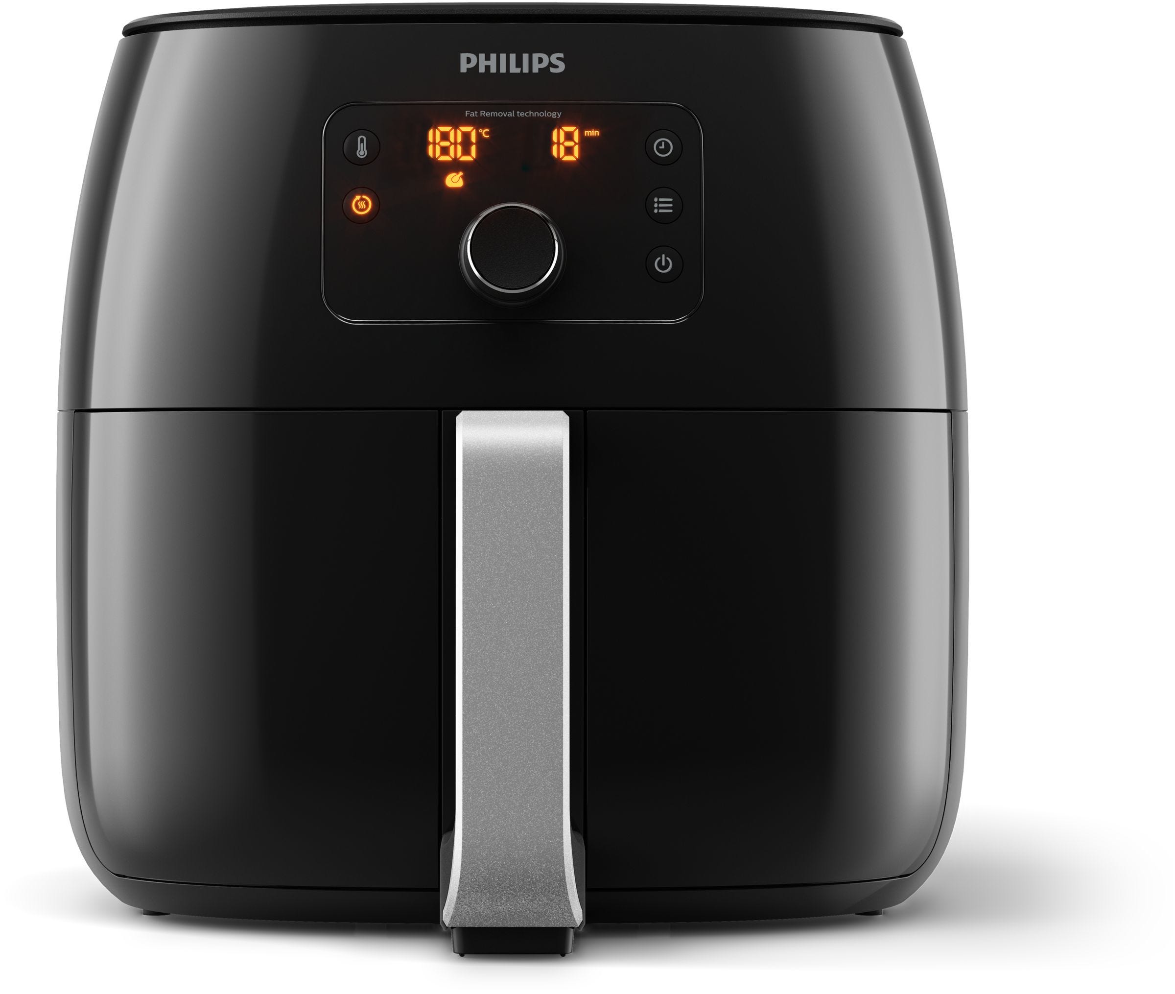 Friggitrice ad Aria Philips Avance Collection HD9762 Tecnologia Fat Removal  Airfryer XXL Nero