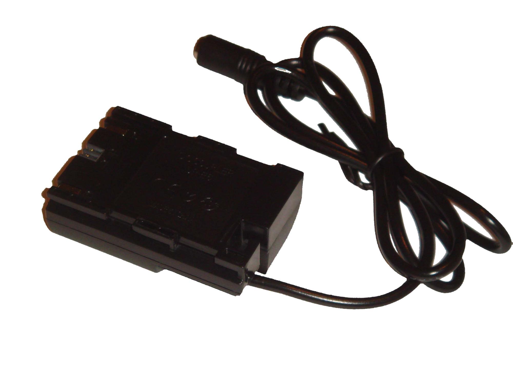 Vhbw Adaptateur batterie factice compatible avec Blackmagic Pocket