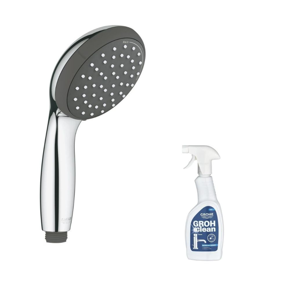 Pommeau de douche GROHE Quickfix Vitalio Start 100 2 jets + nettoyant