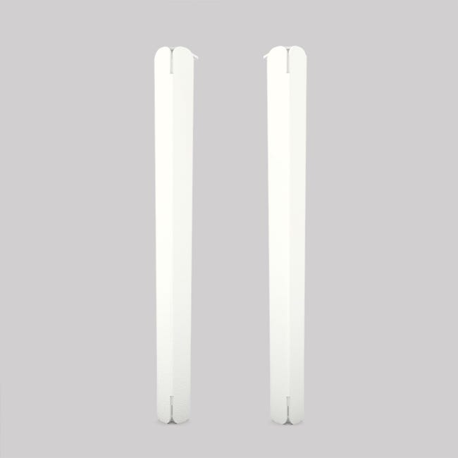 Pied de table mange debout en acier - 860 mm Jaspe - Lot de 2 pieds blanc | Leroy Merlin pied de mange debout leroy merlin