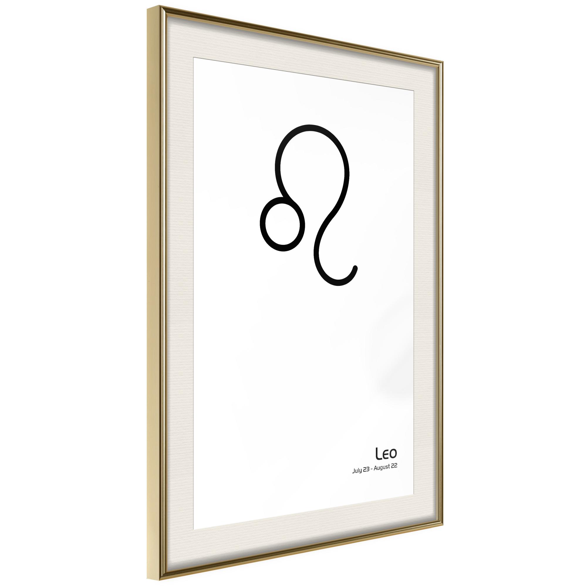 Poster et affiche - Zodiac: Leo II - 30x45 | Leroy Merlin