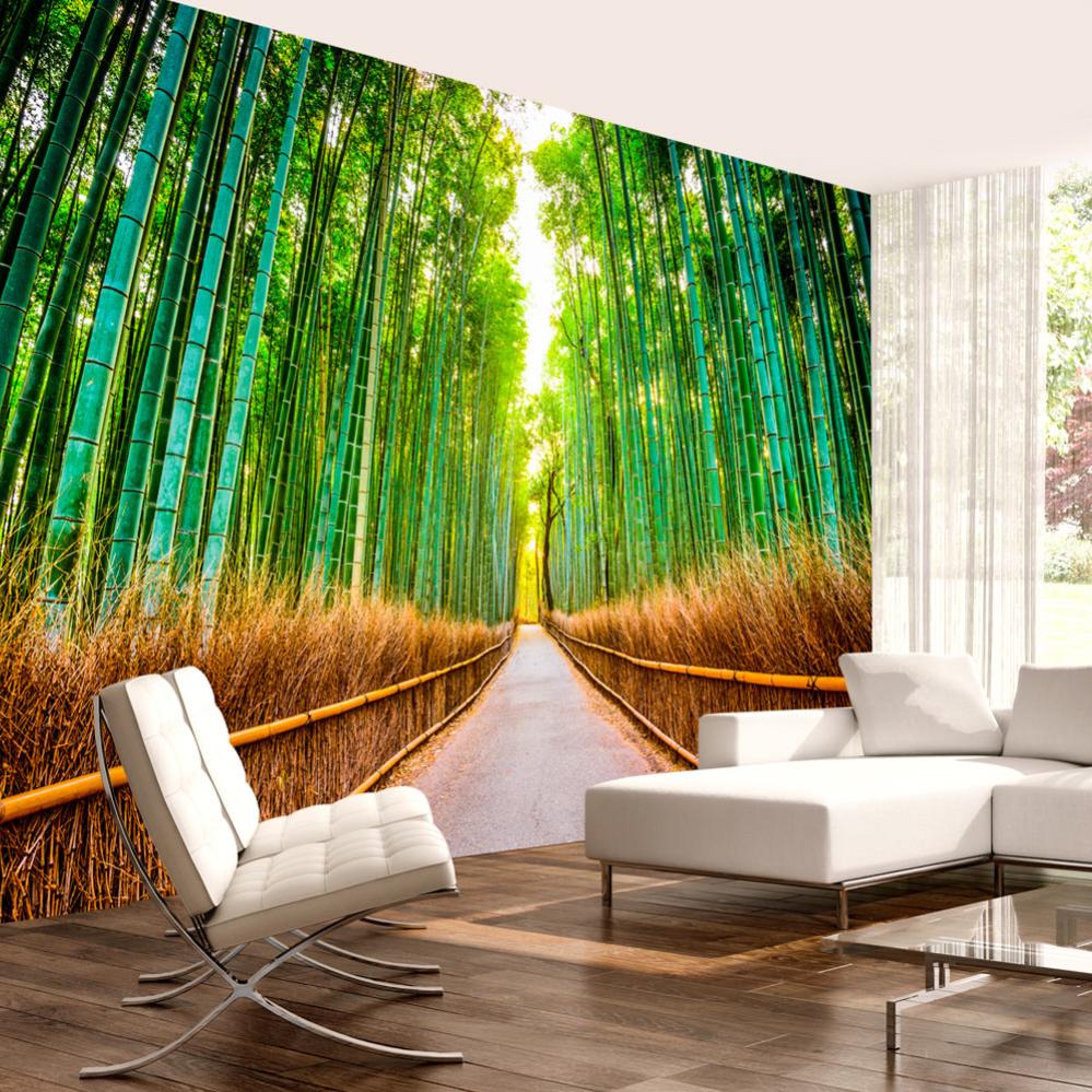 Papier Peint Adhésif 3D Forest Time N3968 – Amovible, Coloré, Pour Toutes Les Pièces