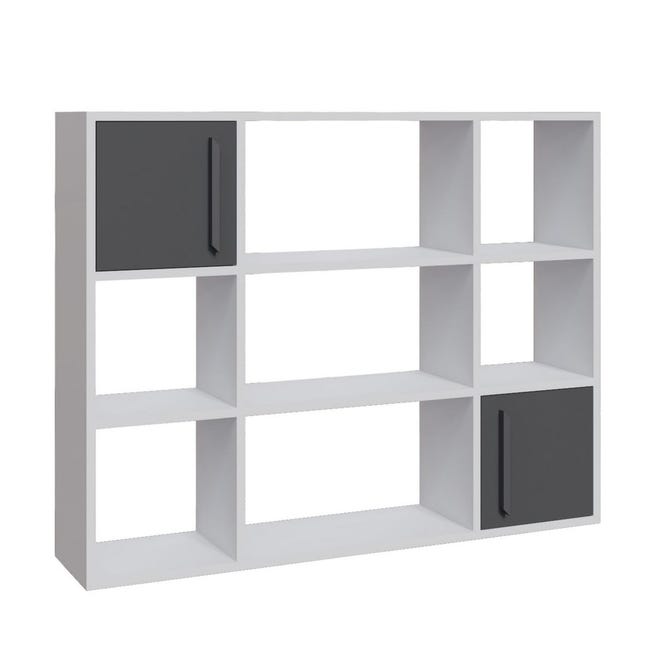 Étagère pour Livres 100% Truciolare impiallacciato melaminico couleur Bianco | Leroy Merlin Étagère pour Livres 100% Truciolare impiallacciato melaminico couleur Bianco | Leroy Merlin