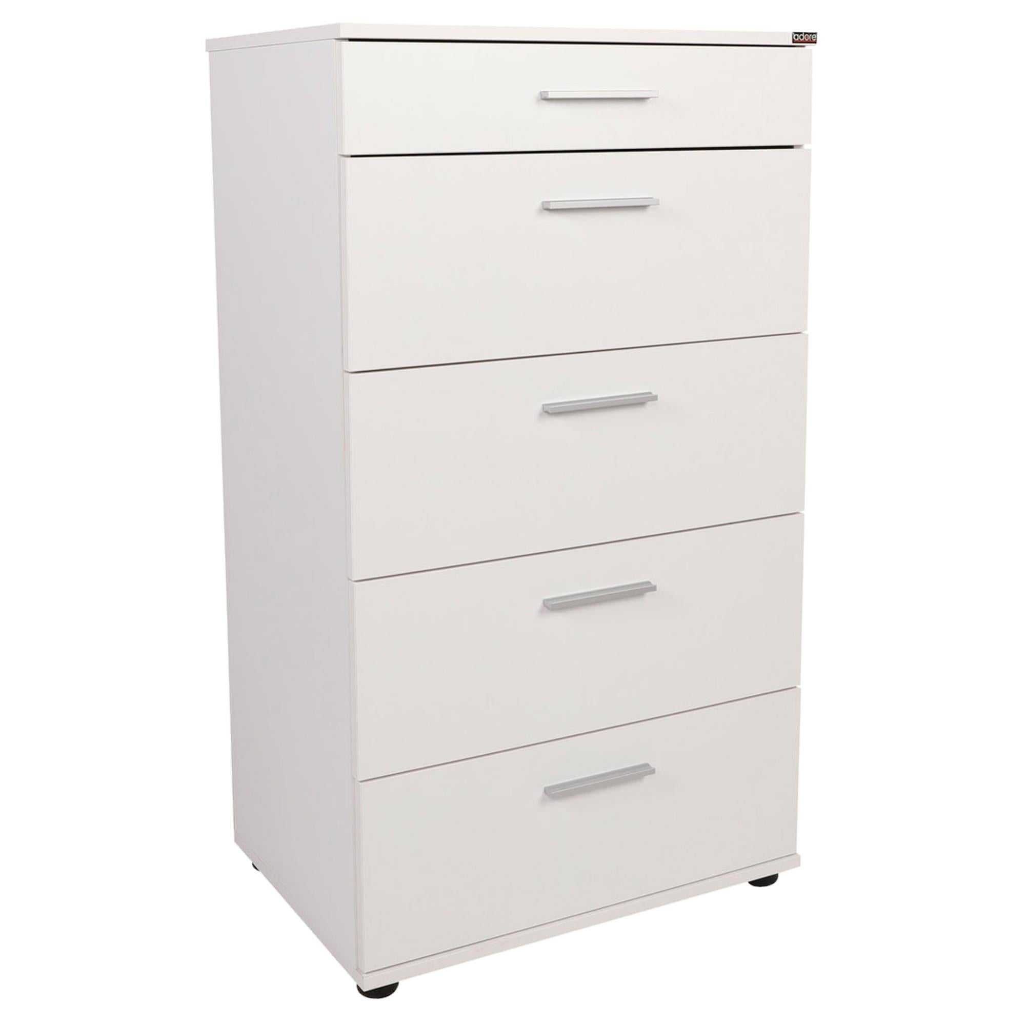 Cajonera Color Roble Blanco Con 100 Tablero Aglomerado Rechapado En cajonera-color-roble-blanco-con-100-tablero-aglomerado-rechapado-en