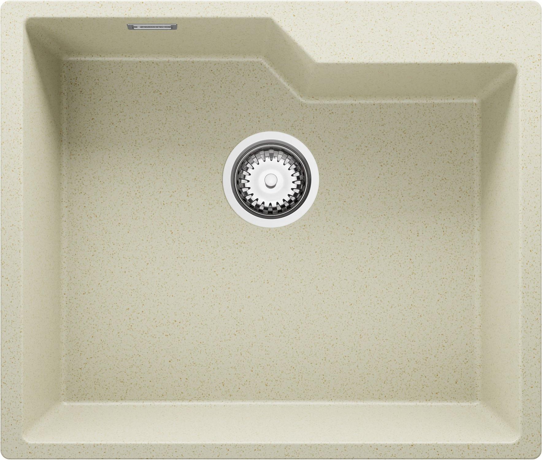 Lavello Nero Per Cucina Lavello Da Cucina In Granito - Nero, 50x47 Cm, Resistente Al Calore Lavandino Da Esterno - Foto 11