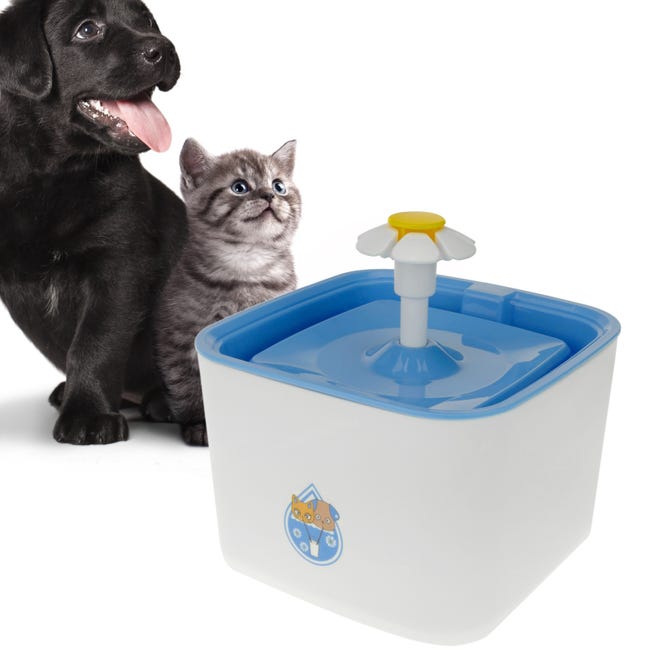 Abbeveratoio a forma di water per cani e gatti
