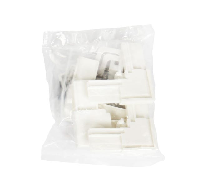 Supporto Per Zanzariera Da Culla Regolabile - Con Clip E Aste Per Baldacchino (Bianco) - Foto 9