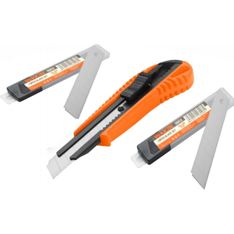 Lot Cutter et 20 lames 18mm Leroy Merlin