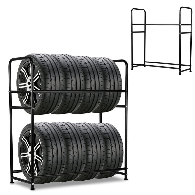 Rack de stockage pour jantes et pneus utilitaires