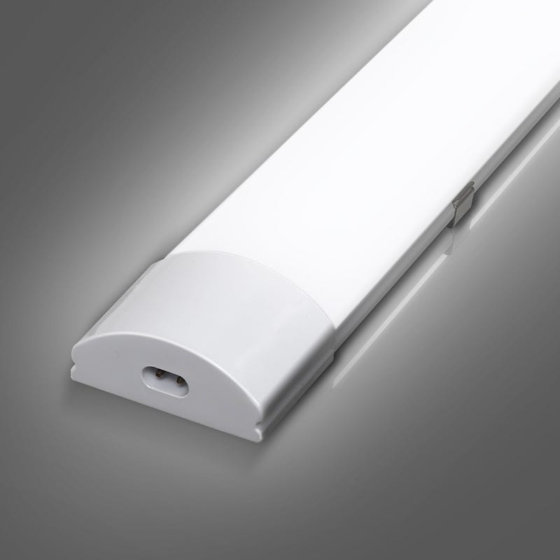 Réglette LED LED Luminaire pour locaux humides Blanc neutre Atelier  Plafonnier Garage 150cm 48W