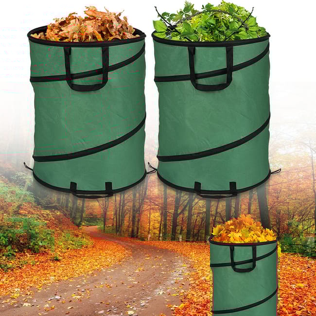 Sacs d chets de jardin Popup avec 3 poign es ind chirables Sac