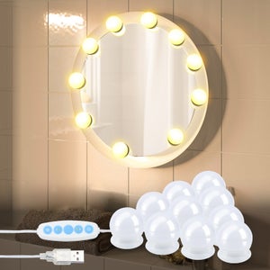 marque generique - CONFO® Lampe miroir portable 5 ampoules