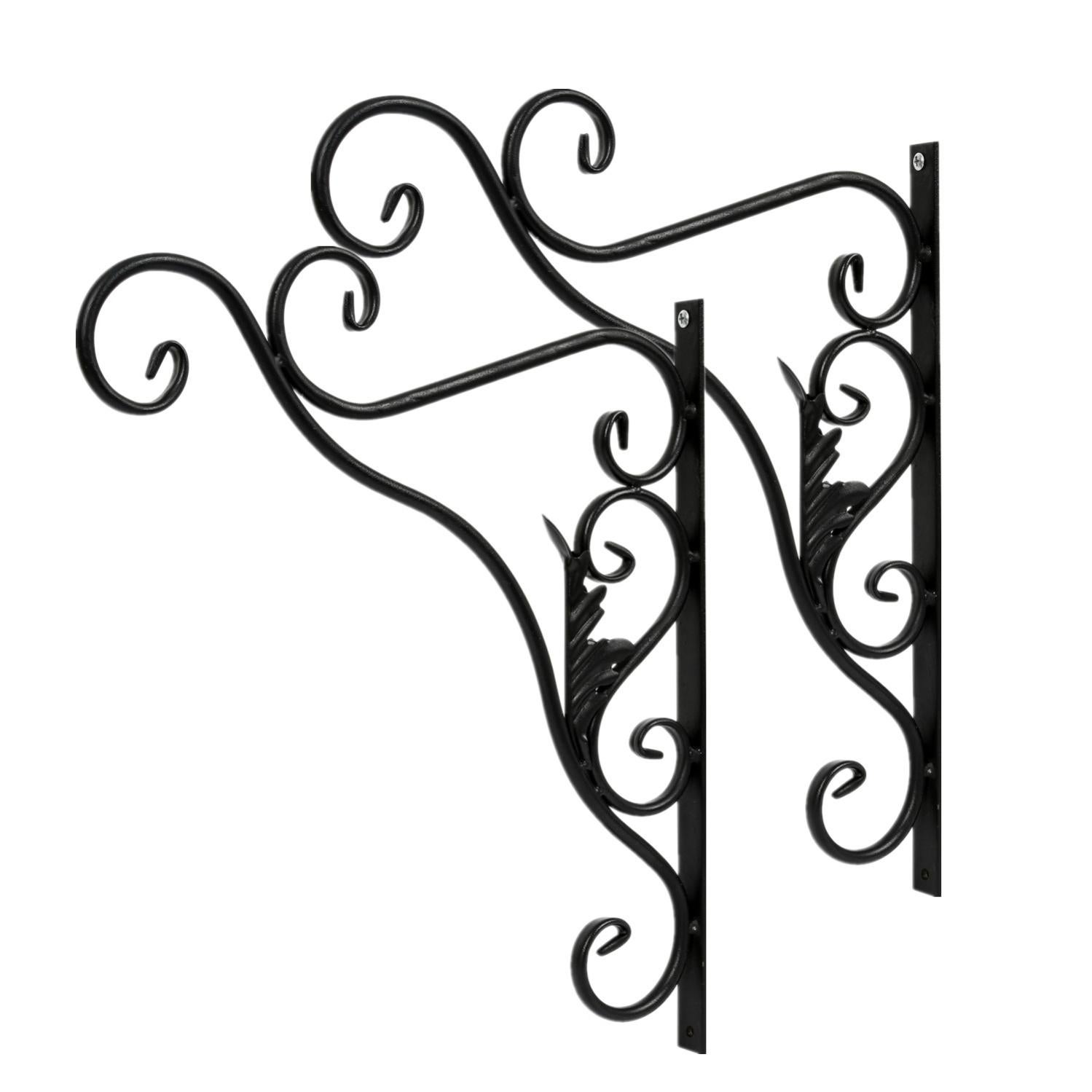 Lot De 2 Supports Muraux, Type Os, En Fer Forgé à Suspendre ⚔️ Boutique