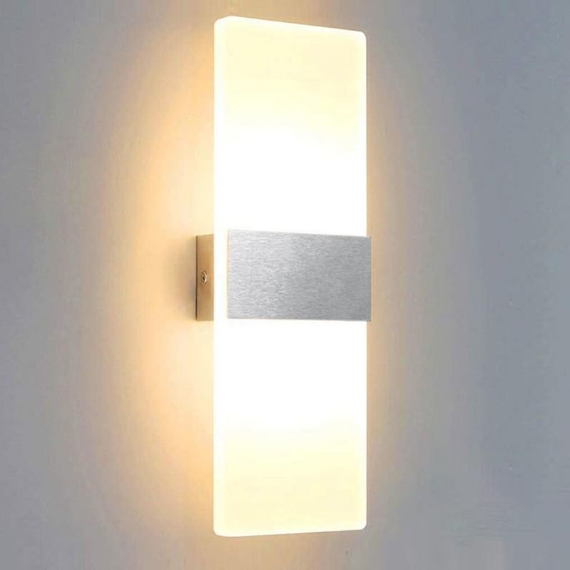 Applique Murale LED Extérieure Moderne IP65 Escalier Couloir Lampe