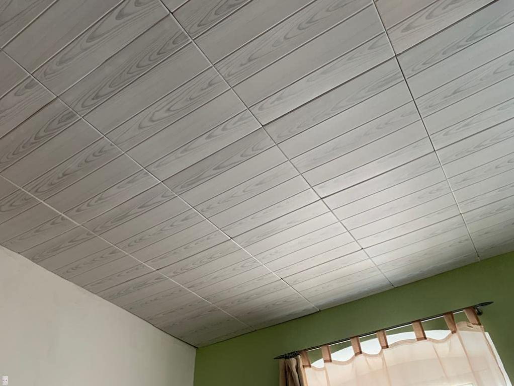 (20 m² = 80 pièces) / panneaux muraux revêtement mural panneaux de plafond plaques imitation Aspect bois MATÉRIAU POLYSTYRÈNE 2 mm d'épaisseur 0204 - 2
