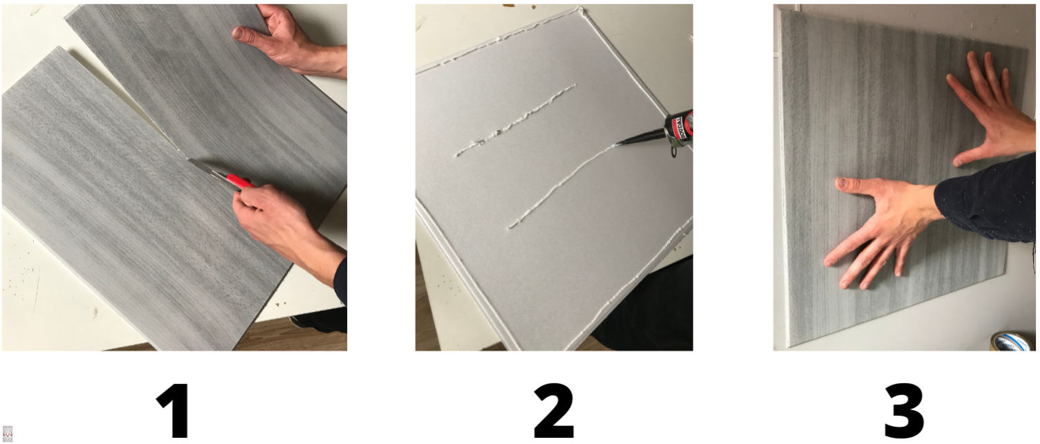 (20 m² = 80 pièces) / panneaux muraux revêtement mural panneaux de plafond plaques imitation Aspect bois MATÉRIAU POLYSTYRÈNE 2 mm d'épaisseur 0204 - 8