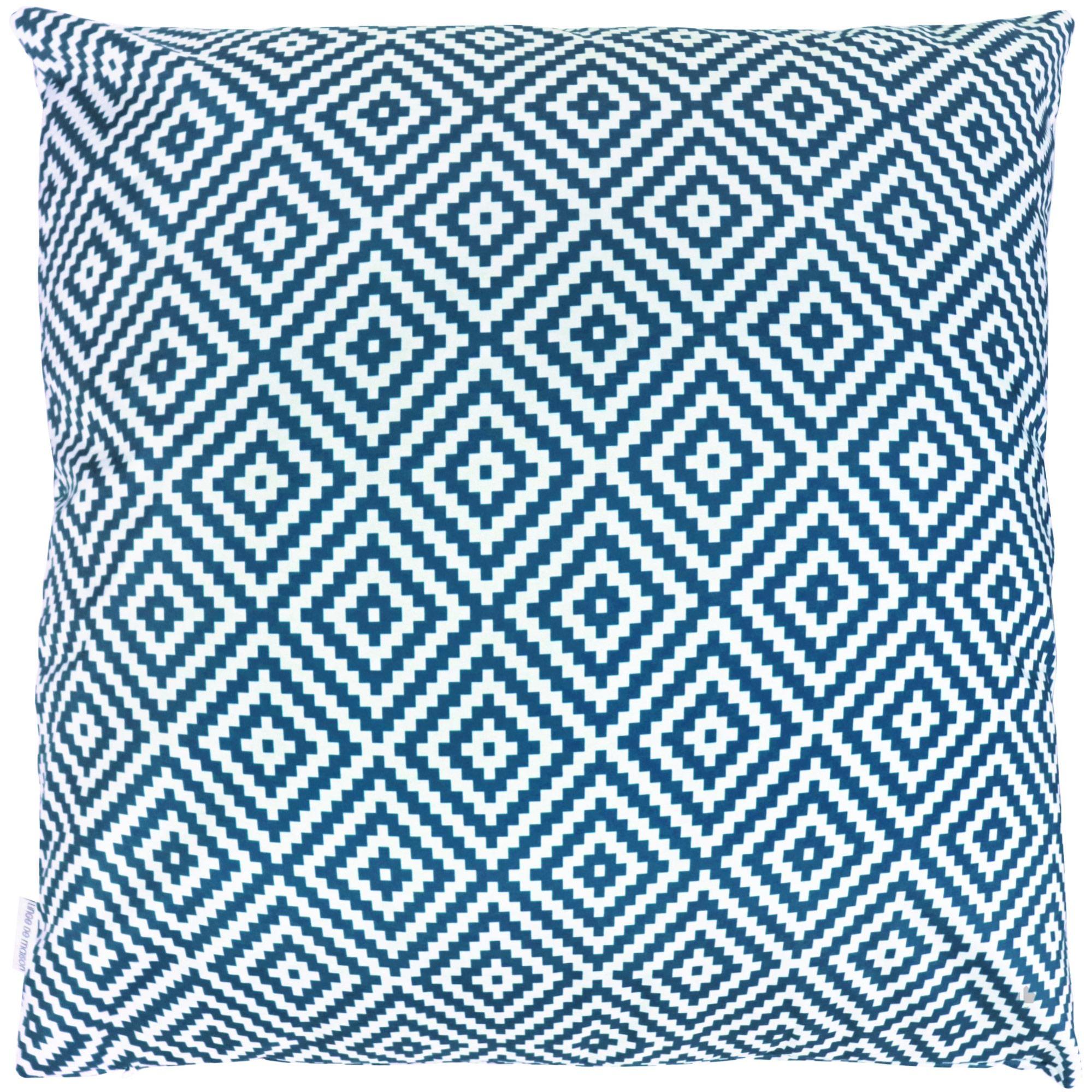 Housses De Coussin Extérieur Imperméables 65x65 Cm - Lot De 2, Lin Imprimé, Fermeture éclair - Pour Salon De Jardin, Décoration - 9