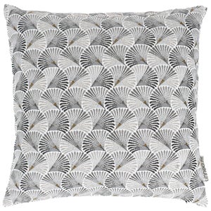 Housse de coussin 40x40cm SHELL Argent