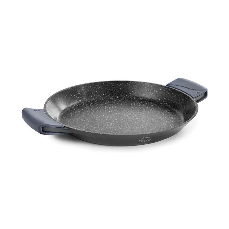 Paellera con asas de silicona especial inducción antiadherente ecológica sin pfoa aluminio fundido 40cm 9 raciones