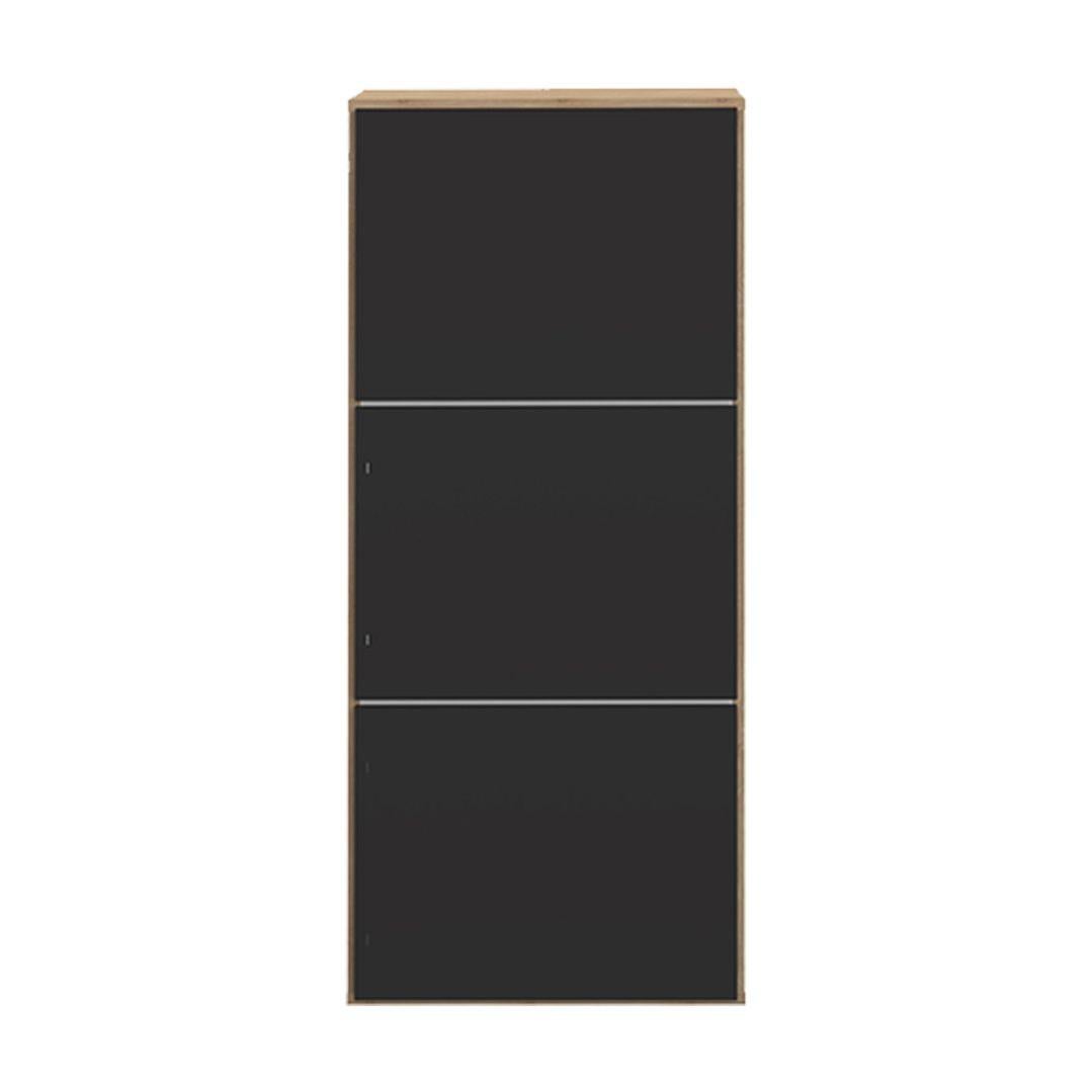 Mueble para zapatos BAMBOO blanco y negro Leroy Merlin