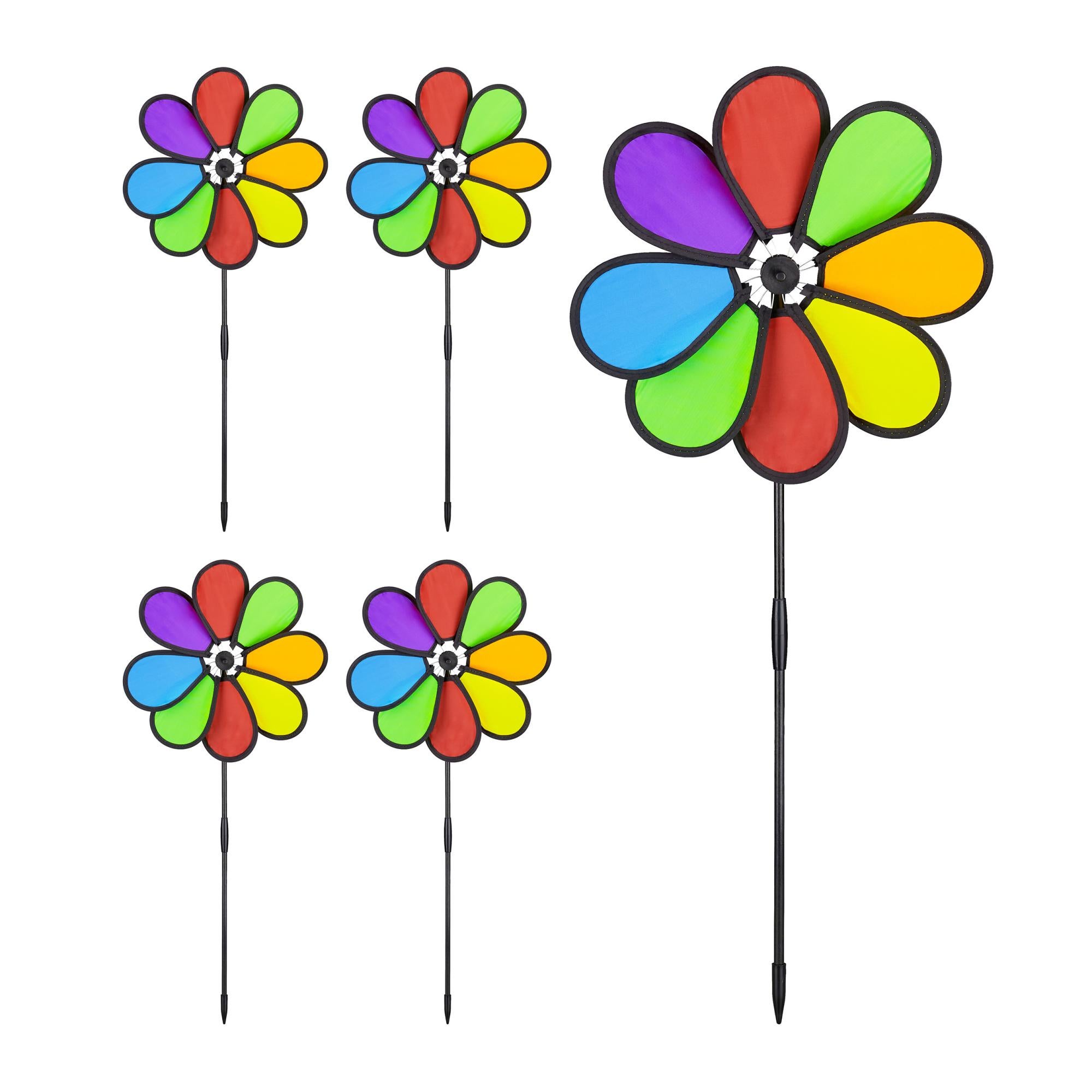 moulin-vent-lot-de-5-design-fleur-pour-enfants-et-adultes-balcon