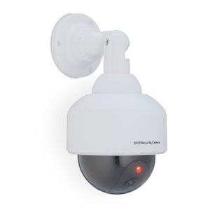 Caméra factice d'intérieur d'extérieur, caméra de surveillance factice  visuelle de surveillance simulée par dôme de sécurité à A543 - Cdiscount  Bricolage