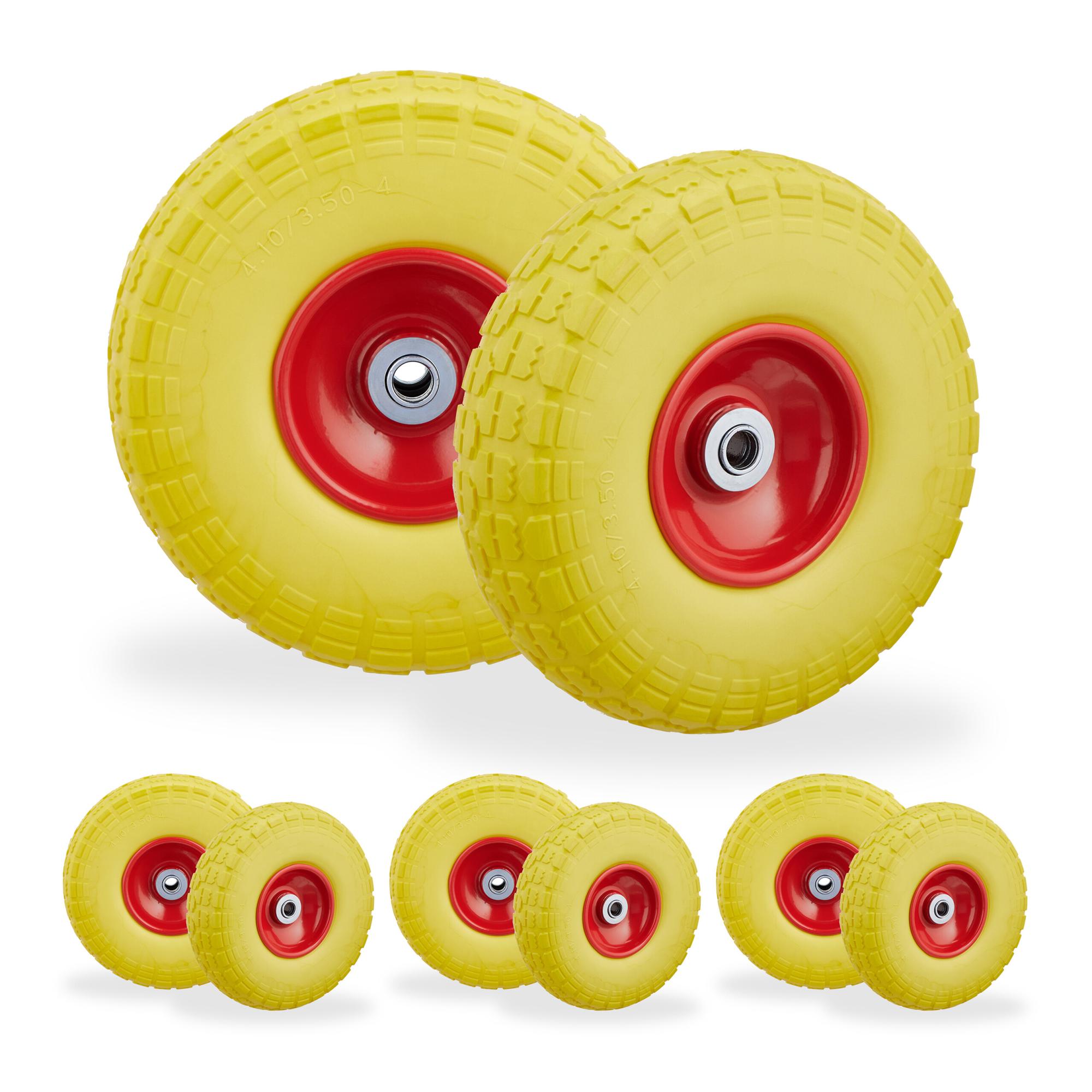 Ruota Gonfiabile WERKA PRO Con Asse Decentrato - Foro 20mm, Perfetta Per Carrelli E Rimorchi - Foto 13