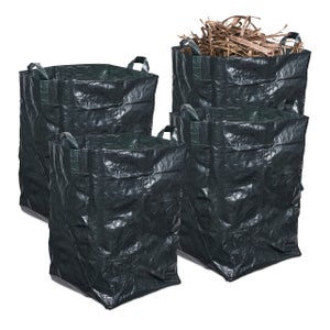 Extol - Poubelle pliable pour feuilles et déchets de jardin 170 L