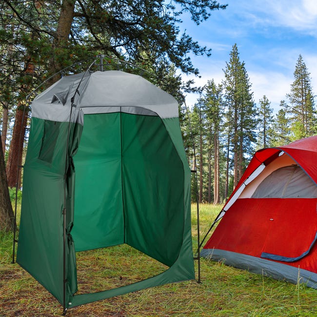 CLIPOP Tenda Doccia Campeggio, Tenda Spogliatoio da Campeggio,Anti-UV WC  Portatile Tenda per Campeggio Spiaggia Bagno Spogliatoio : : Sport  e tempo libero