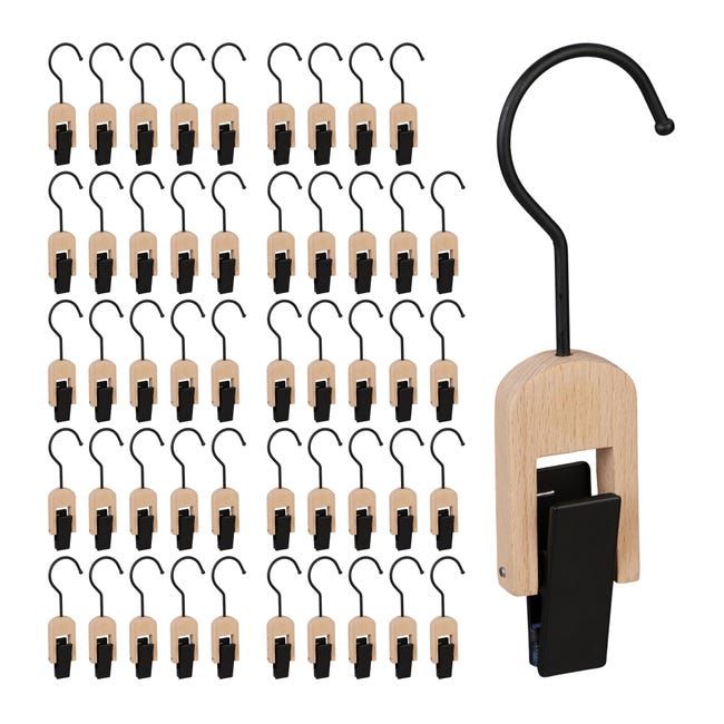 12 Ganci Autoadesivi Per Cappelli: Neri, Porta Cappelli Da Parete, Salvaspazio