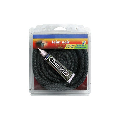 Kit joint de porte de poêle Ø10mm + thermocolle