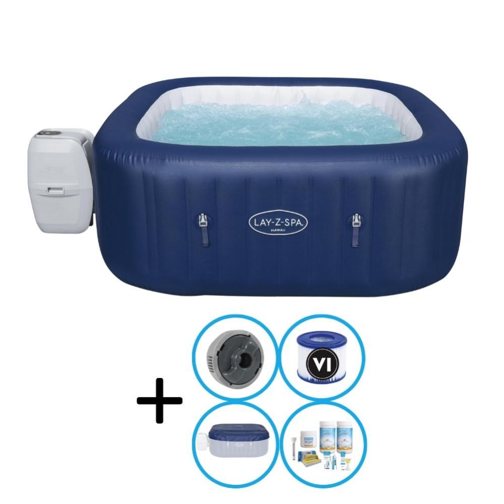 Bestway Jacuzzi LayZSpa Hawaii Y compris le pack d'entretien