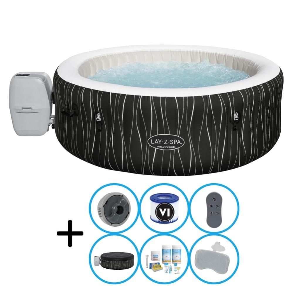 Bestway Jacuzzi LayZSpa Hollywood Y compris le pack d