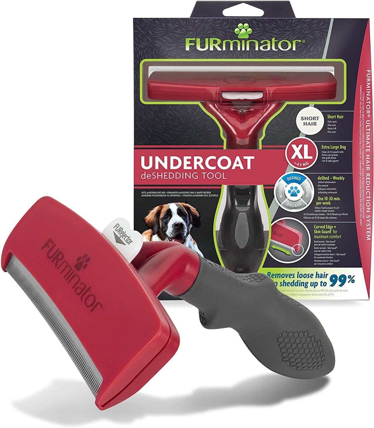 FURMINATOR Cepillo Undercoat Perros Pelo Corto, Razas Gigantes XL ...