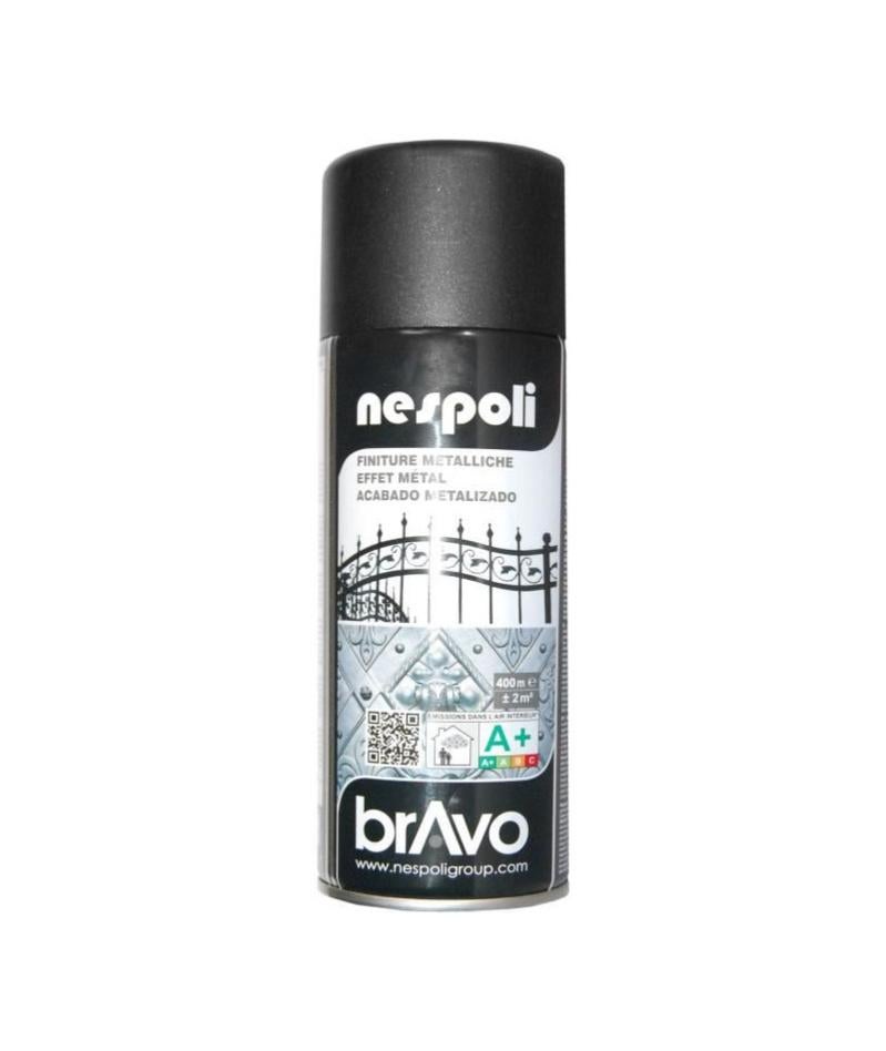 Aérosol spécial ferronerie gris graphite 400 ml, NESPOLI Leroy Merlin
