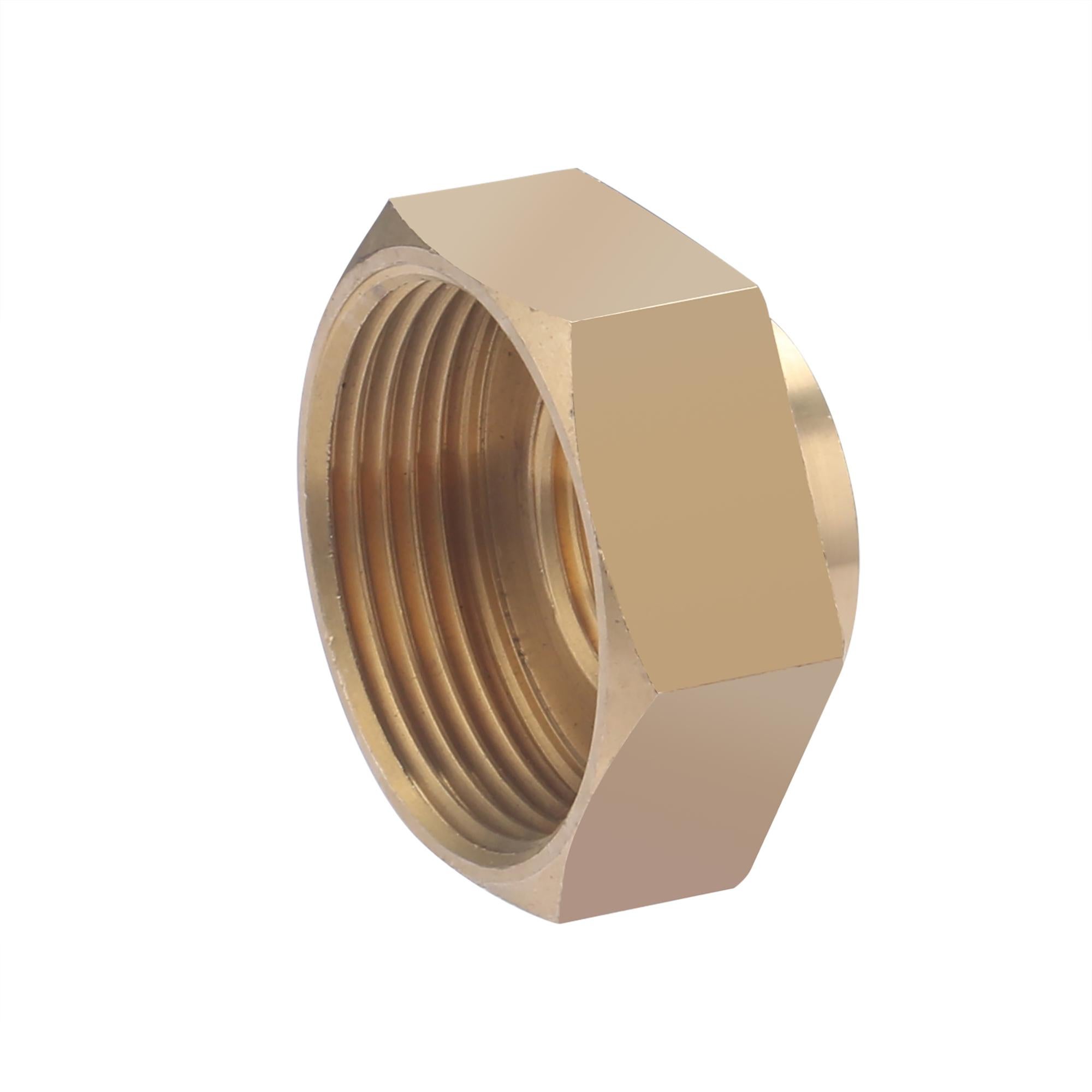 Raccordo Riduttore Esagonale In Ottone 1/4 BSPP Femmina X 1/4 NPT Femmina