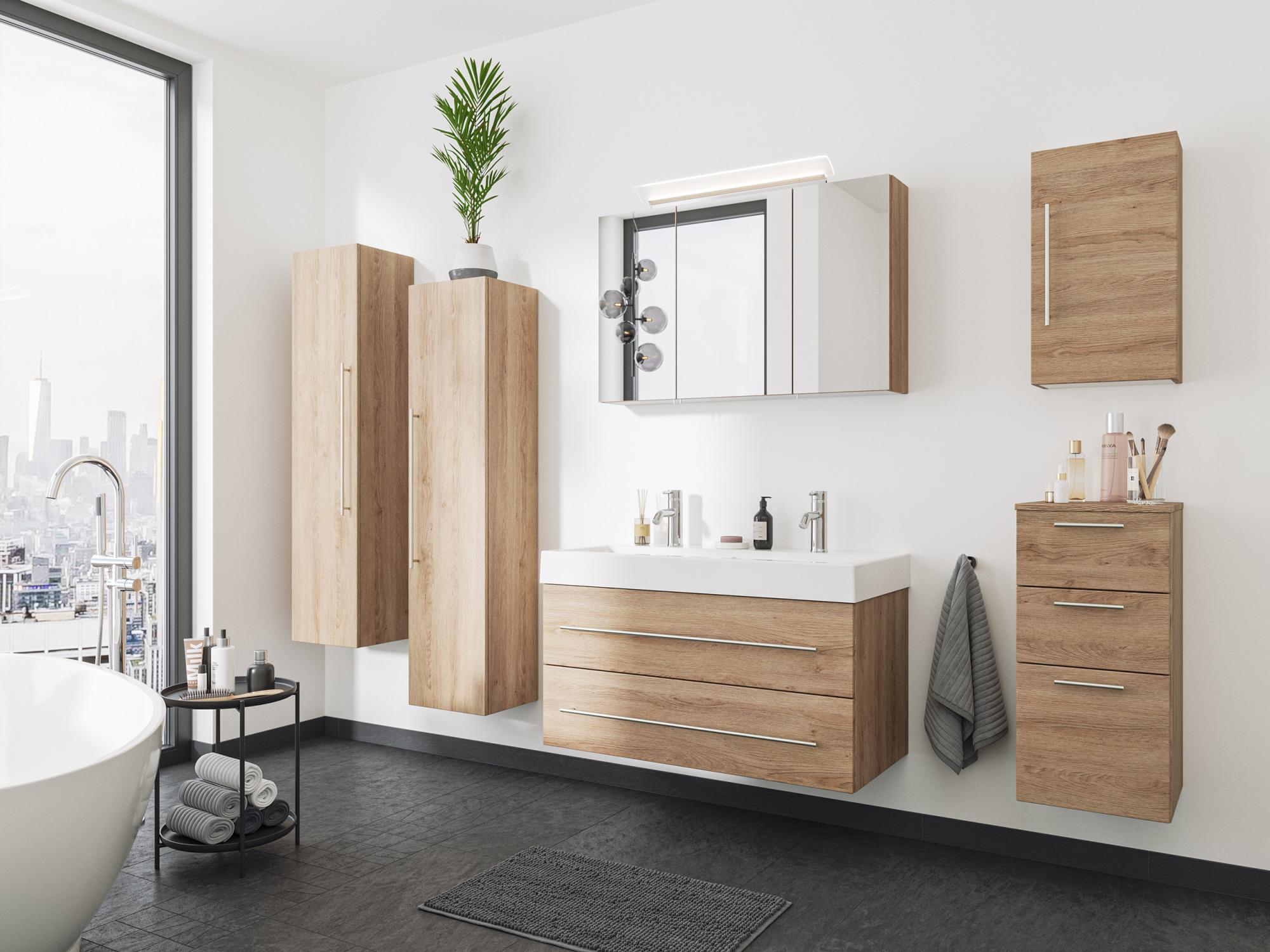 Ensemble de meuble de salle de bain NOVA 100 (6 Pièces) SoftClose décor