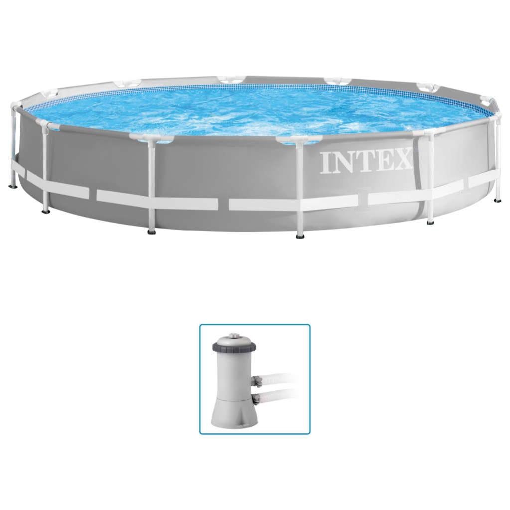 Intex Prism Frame Premium Conjunto De Piscina 366X76 Cm