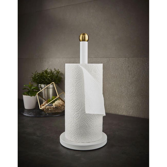 Portarotolo In Acciaio Con Spruzzatore 210ml - Design Moderno Per Cucina E Bagno - Foto 10