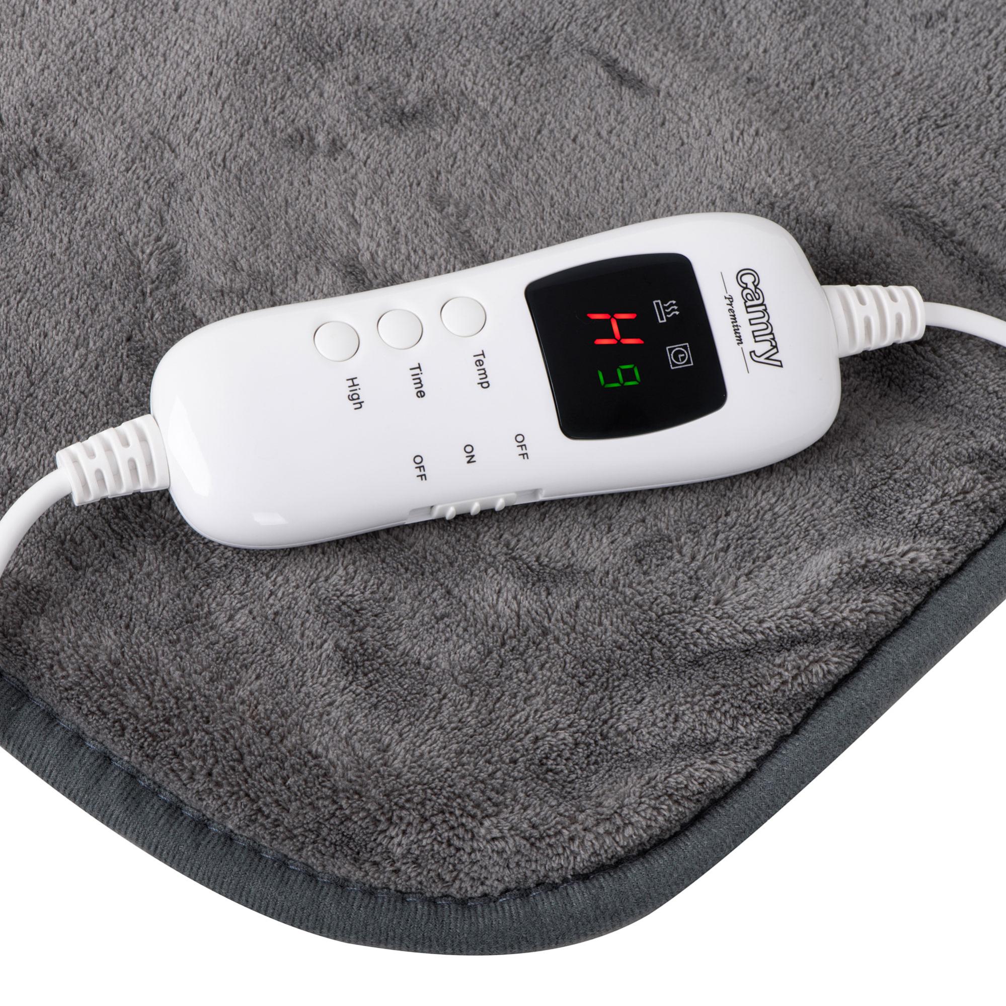 Cecotec Fodera Elettrica HeatConfort ThermalUnder Singolo (150 x 80). Coperta Termica con Spegnimento Automatico e 6 Livelli di Temperatura Regolabili per un comfort personalizzato