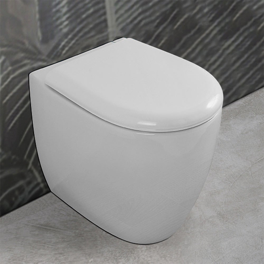 Sedile wc per vaso anziani serie Comoda bianco